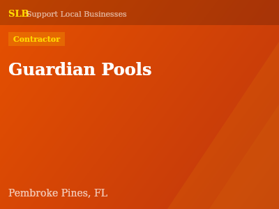 Guardian Pools — Contractor in Pembroke Pines, FL