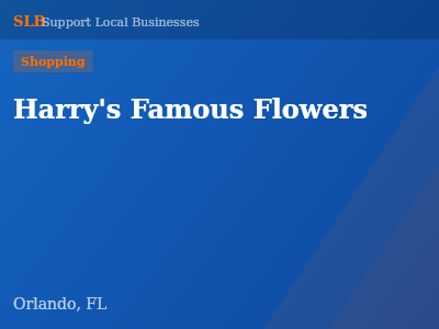 Harry's Famous Flowers — Shopping in Orlando, FL
