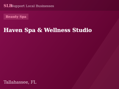 Haven Spa & Wellness Studio — Beauty Spa in Tallahassee, FL