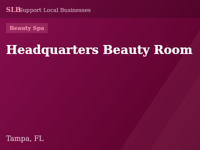 Headquarters Beauty Room — Beauty Spa in Tampa, FL