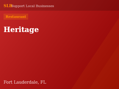 Heritage — Restaurant in Fort Lauderdale, FL