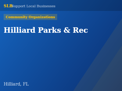 Hilliard Parks & Rec — Community Organizations in Hilliard, FL