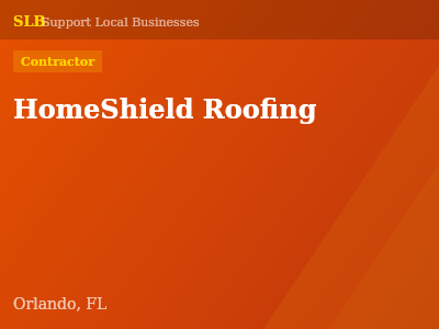HomeShield Roofing — Contractor in Orlando, FL