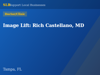 Image Lift: Rich Castellano, MD — Doctor/Clinic in Tampa, FL
