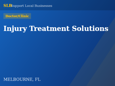 Injury Treatment Solutions — Doctor/Clinic in MELBOURNE, FL