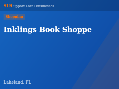 Inklings Book Shoppe — Shopping in Lakeland, FL