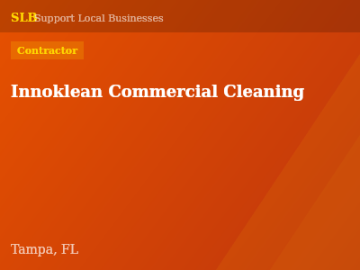 Innoklean Commercial Cleaning — Contractor in Tampa, FL
