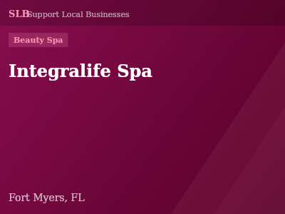 Integralife Spa — Beauty Spa in Fort Myers, FL