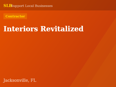 Interiors Revitalized — Contractor in Jacksonville, FL