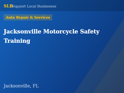 Jacksonville Motorcycle Safety Training — Auto Repair & Services in Jacksonville, FL