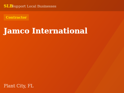 Jamco International — Contractor in Plant City, FL