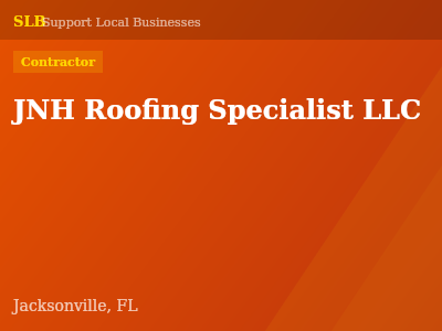 JNH Roofing Specialist LLC — Contractor in Jacksonville, FL
