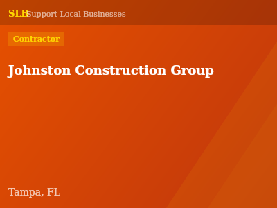 Johnston Construction Group — Contractor in Tampa, FL