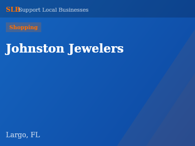 Johnston Jewelers — Shopping in Largo, FL