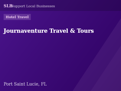 Journaventure Travel & Tours — Hotel Travel in Port Saint Lucie, FL