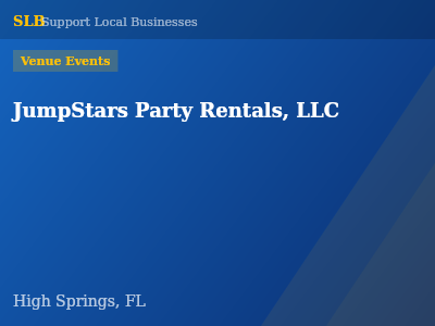 JumpStars Party Rentals, LLC — Venue Events in High Springs, FL