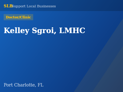Kelley Sgroi, LMHC — Doctor/Clinic in Port Charlotte, FL