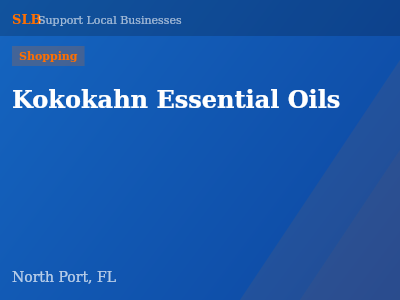 Kokokahn Essential Oils — Shopping in North Port, FL