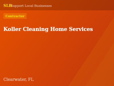 Koller Cleaning Home Services — Contractor in Clearwater, FL