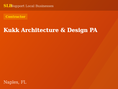 Kukk Architecture & Design PA — Contractor in Naples, FL