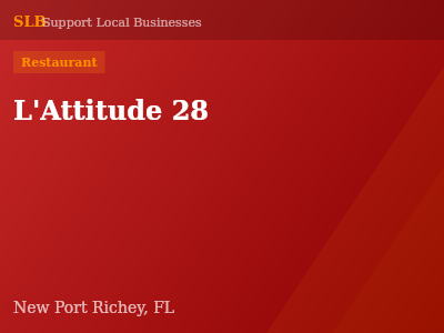 L'Attitude 28 — Restaurant in New Port Richey, FL