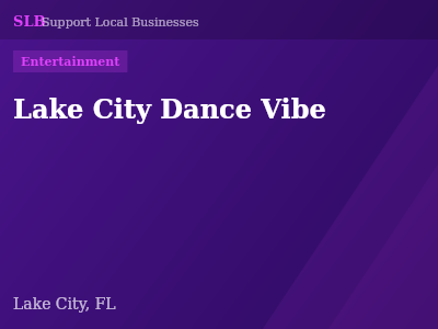 Lake City Dance Vibe — Entertainment in Lake City, FL