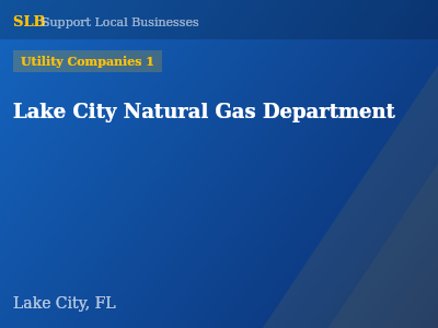 Lake City Natural Gas Department — Utility Companies 1 in Lake City, FL