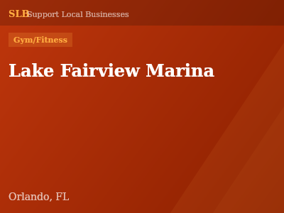 Lake Fairview Marina — Gym/Fitness in Orlando, FL