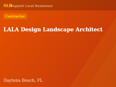 LALA Design Landscape Architect — Contractor in Daytona Beach, FL