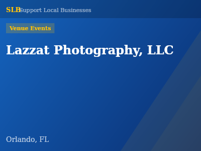 Lazzat Photography, LLC — Venue Events in Orlando, FL