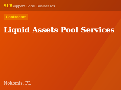 Liquid Assets Pool Services — Contractor in Nokomis, FL
