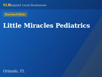 Little Miracles Pediatrics — Doctor/Clinic in Orlando, FL