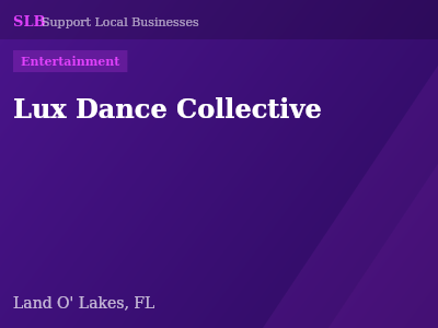 Lux Dance Collective — Entertainment in Land O' Lakes, FL