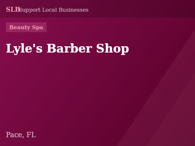 Lyle's Barber Shop — Beauty Spa in Pace, FL