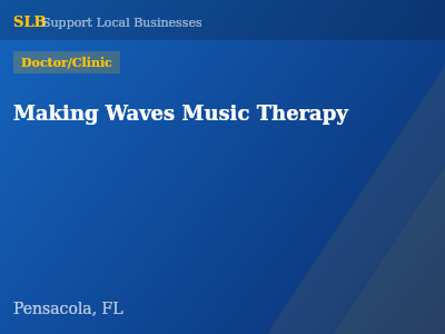 Making Waves Music Therapy — Doctor/Clinic in Pensacola, FL