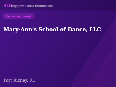 Mary-Ann's School of Dance, LLC — Entertainment in Port Richey, FL