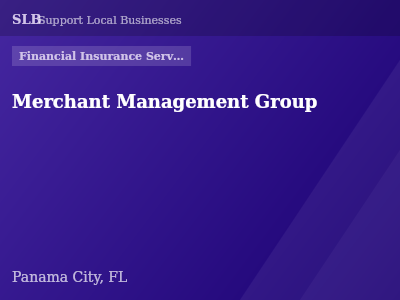 Merchant Management Group — Financial Insurance Services in Panama City, FL