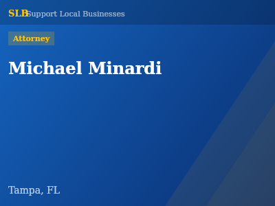 Michael Minardi — Attorney in Tampa, FL