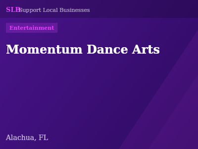 Momentum Dance Arts — Entertainment in Alachua, FL