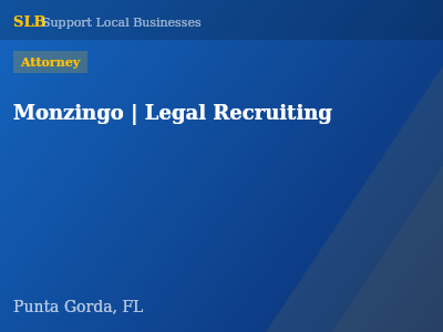 Monzingo | Legal Recruiting — Attorney in Punta Gorda, FL