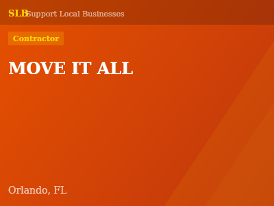 MOVE IT ALL — Contractor in Orlando, FL
