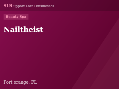 Nailtheist — Beauty Spa in Port orange, FL