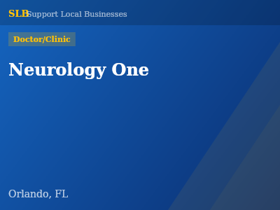 Neurology One — Doctor/Clinic in Orlando, FL