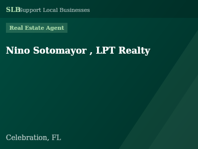 Nino Sotomayor , LPT Realty — Real Estate Agent in Celebration, FL