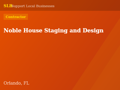 Noble House Staging and Design — Contractor in Orlando, FL