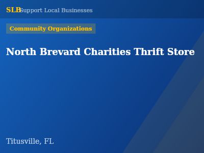North Brevard Charities Thrift Store — Community Organizations in Titusville, FL