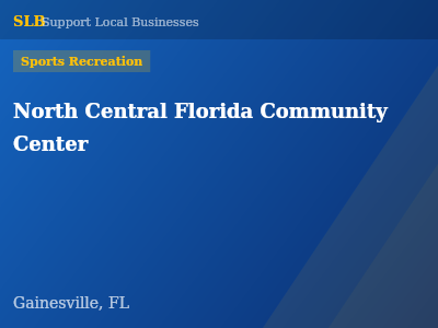 North Central Florida Community Center — Sports Recreation in Gainesville, FL