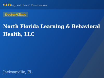 North Florida Learning & Behavioral Health, LLC — Doctor/Clinic in Jacksonville, FL