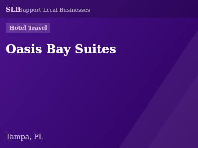 Oasis Bay Suites — Hotel Travel in Tampa, FL