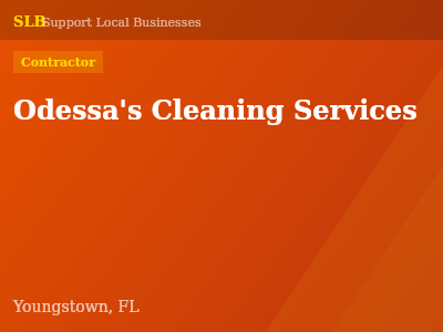 Odessa's Cleaning Services — Contractor in Youngstown, FL